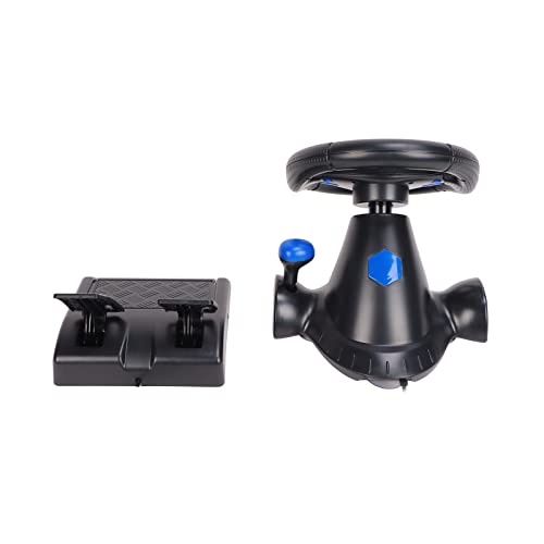 ゲームドライビングホイール、ゲームステアリングホイールプラグアンドプレイ7 in 1 for XBOX 360 for PS4 for PC