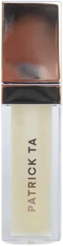 Patrick Ta Major Volume Plumping Lip Gloss - Looks Natural - Clear, 0.30 Fl Oz (Pack of 1)