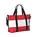 Austrian flag Printed women's handbag, portable crossbody bag, suitable for fitness, travel.