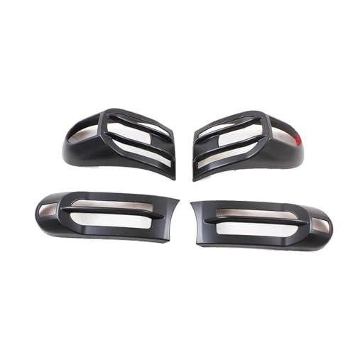 Couverture de phare arrière ABS noir mat haut de gamme pour FJ Cruiser