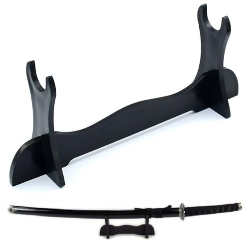 Tokaneit Soporte de Espada Decorativo, Soporte de Katana, Soport para Espada Samurái, Katana Soport de Exhibición, para UNA Espada, para Cuchillos, Dagas en Casa o en la Oficina