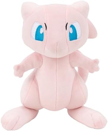 Pokémon Mew 8" Plush - Officially Licensed - Quality & Soft Stuffed Animal Toy - Generation One - Add Mew to Your Collection! - Great Gift for Kids, Boys & Girls & Fans of Pokemon