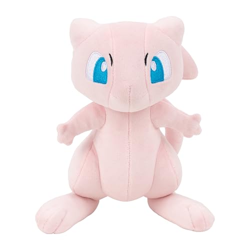 Pokemon Peluche Mew de 8 pulgadas, licencia oficial, generación 1, figura de juguete de peluche suave de calidad, regalo para niños, niños y niñas, 2 años en adelante Pokemon Peluche Mew de 8 pulgadas, licencia oficial, generación 1, figura de juguete de peluche suave de calidad, regalo para niños, niños y niñas, 2 años en adelante