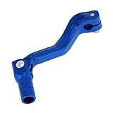 HEROFFIX Folding Motorcycle Gear Shifter Lever for Kayo T2 Aluminum Alloy Pedal Shift Lever Arm Blue