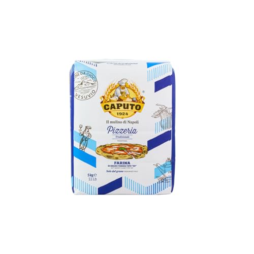 Harina de trigo especial para pizza CAPUTO – Bolsa de 5 kg | Harina italiana de calidad profesional tipo “00” | Ideal para pizzas, panes y pasta fresca