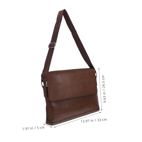 High-end Leather Shoulder Bag Man Crossbody Bag Man Briefcase Everyday Handbag2