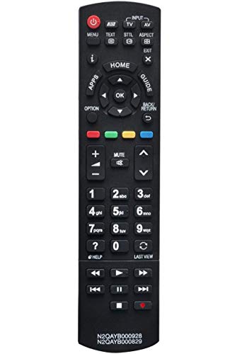 ALLIMITY N2QAYB000928 Remote Control Replaced for Panasonic Vier TV TX-39AST656 TX-39ASW754 TX-39ASX659 TX-47AS740E TX-47AS750E TX-47ASE650 TX-47ASM651 TX-47ASW754 TX-55AS740E - Image 2