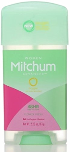 Mitchum For Women Anti-Perspirant & Deodorant for Women Power Gel, Flower Fresh 2.25 oz (Pack of 2)