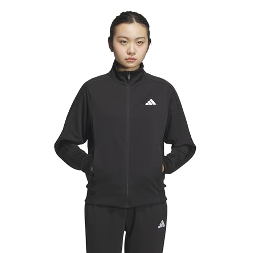adidas ジャージトップ3ストライプス ルーズフィット ダブルニット トラックトップ JVP35レディース