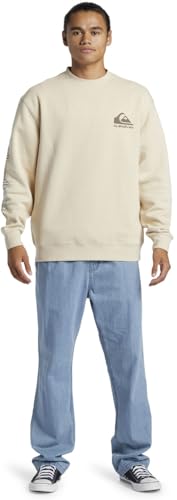 Quiksilver - Mens Omni Crew Sweater, Color Fog, Size: Large4