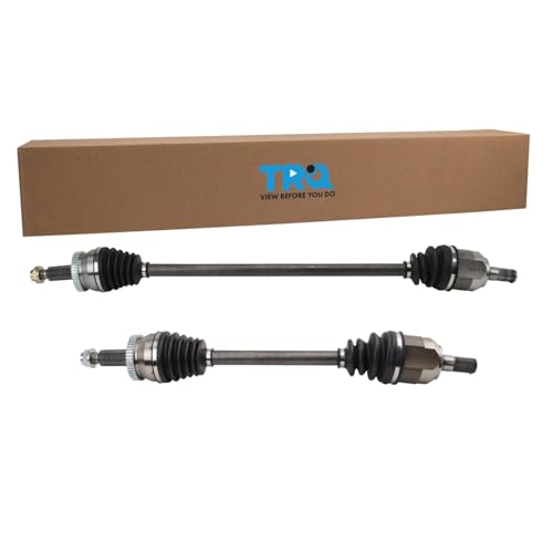 TRQ Front CV Axle Shaft Assembly Set Driver & Passenger Side Compatible with 2015-2019 Hyundai Sonata 2016-2020 Kia Optima
