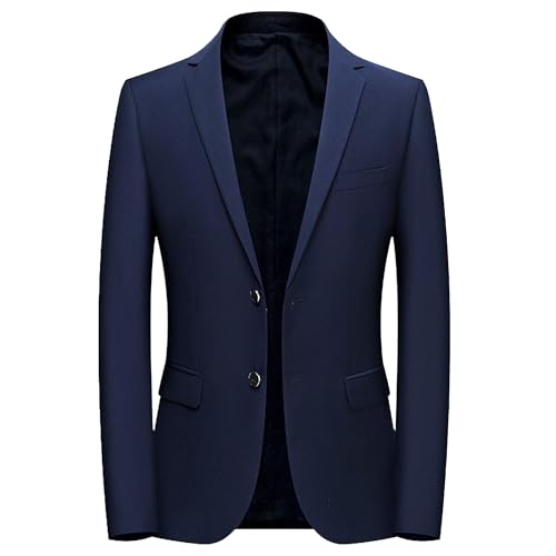 Blazer de printemps pour homme coupe slim pour corriger la silhouette avec élégance