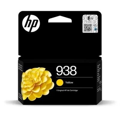 HP 938 Yellow Original Ink Cartridge 4S6X7PE