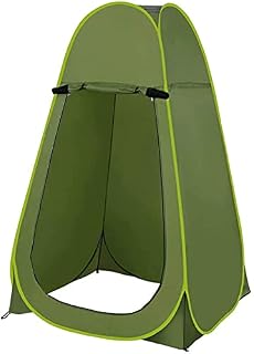 ebuyerfix Shower Privacy Toilet Tent Beach Army Green Portable Changing Dressing Camping Pop Up Tents Room, Foldable Rain Shelter Water Proof UV Shower Lightweight & Sturdy, with Carrying Bag