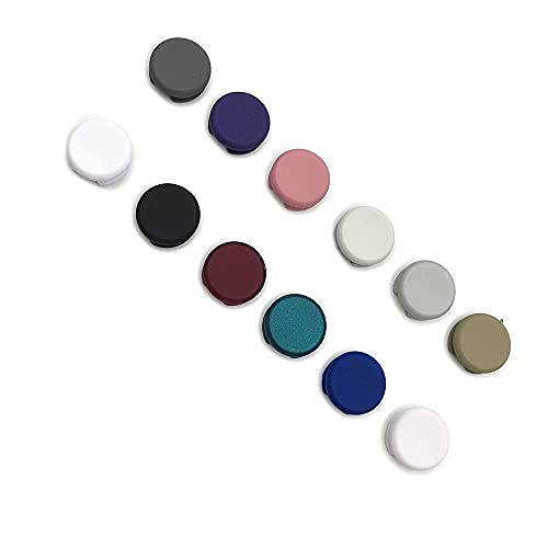 Image of 3D Analog Thumb Stick Grip Joystick Cap Cover Rocker Button Replacement for 3DS 3DSXL New 3DS New 3DS XL LL (Dark Grey)