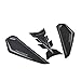 Midimttop Motorcycle Side Fuel Tank pad Traction Pad Gas Knee Grip Protective Sticker Tankpad Protector fit for Ka&wa&sa&ki NINJA500/Z500 NINJA 500/Z 500 2024 2025 (Grey)