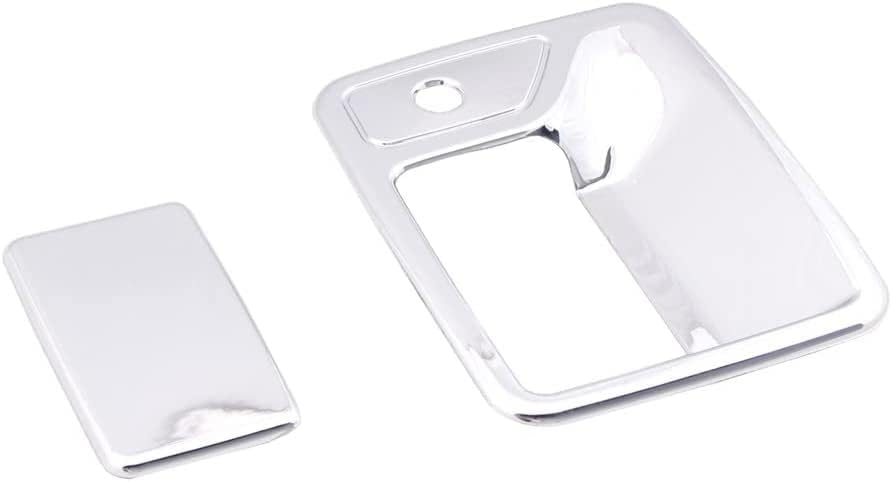 Miniatura 7 de AUCERAMIC Tapas cromadas para manijas de puerta, compatibles con Ford F250 F350 F450 F550 Super Duty 2000-2005 para Ford Excursion 4 puertas sin