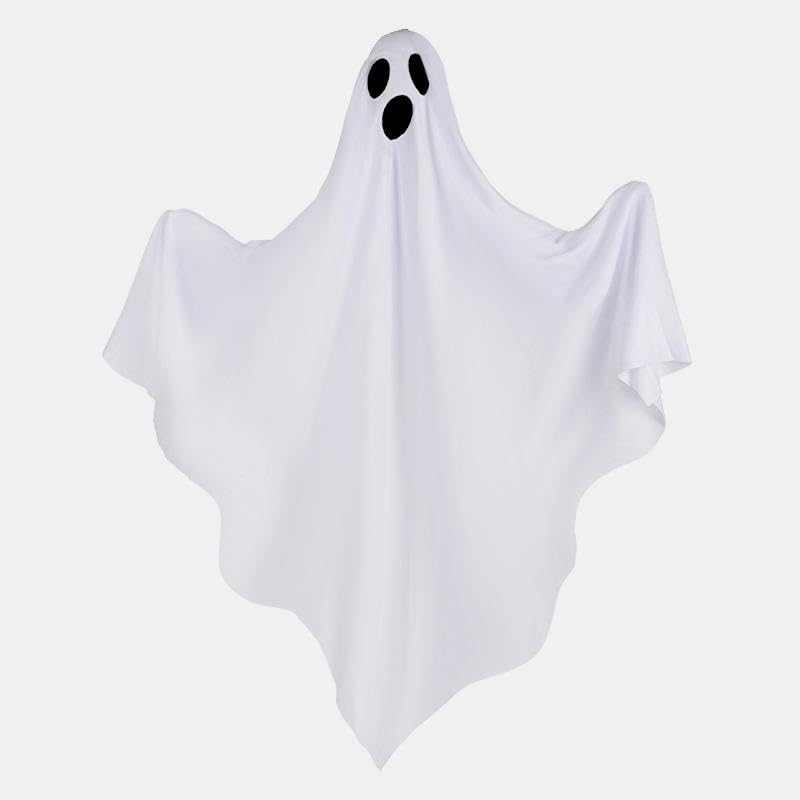 Halloween Hängende Geister Dekoration mit LED (Schwarz)