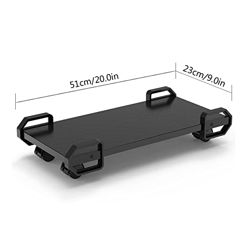 Soporte para CPU con ruedas para computadora, carrito móvil para torre de PC, soporte rodante para computadora miniatura 2