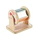 Twefex Montessori Spinning Drum, Montessori Toys for Babies 6-12 Months, Montisory Baby Toys for 1 Year Old Infant, Wooden Toys for Baby