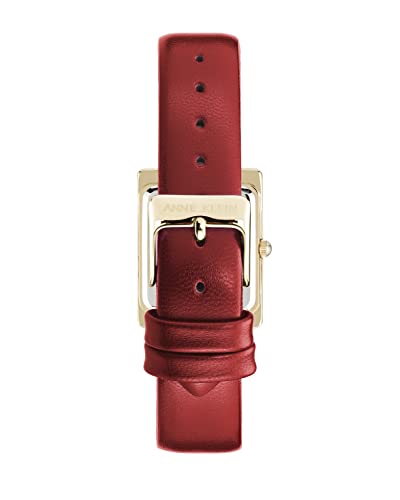 Image of Anne Klein Women's Leather Strap Watch