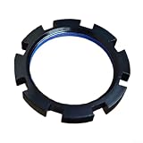 Per vite di guarnitura motore Bafang, dado fisso in lega per piastra dentata centrale M510 M560 E-bike, bullone di ricambio di qualità nero
