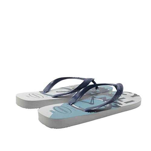 Chinelo Top Athletic, Havaianas, Masculino, Cinza Gelo, 41/42