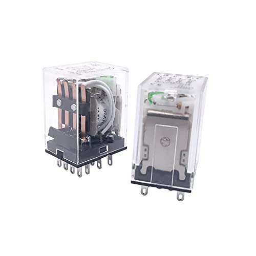 Relais miniature HH54P DC12V avec indicateur LED et bobine 10OCSS pour circuit