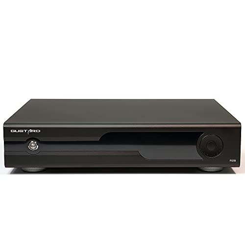 Image of Gustard R26 Discrete R2R DAC - R2R+1Bit XMOS DSD512 PCM768kHz LDAC Balanced K2 Clock Decoder with Remote Control(Black)