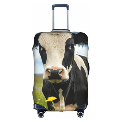 Housse de bagage vache laitière XL avec fermeture éclair dissimulée