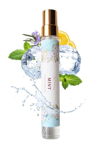 【ミントの爽快感を追求 】香水 ミント 10ml 調香師の手作り 生草の香り スプレー式 オードパルファム 日本製 ギフト 贈り物 清涼感 ペパーミント ローズマリー ハーブ キャットマミー