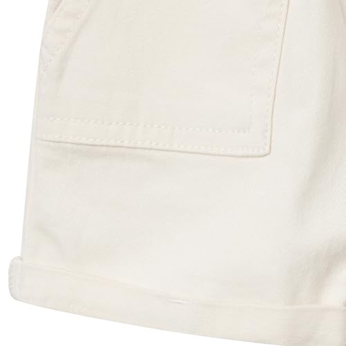 Gerber Baby Toddler Girls' Twill Shorts, Light Tan, 12 Months - image 3