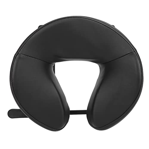 Suporte de rosto de mesa de massagem, plataforma de apoio de cabeça macia à prova d'água ajustável,