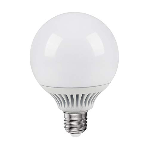 Lampadina Led E27 Globo 18W = 120W Diametro 95Mm Luce Neutra 4000°K [Classe Di Efficienza Energetica A]