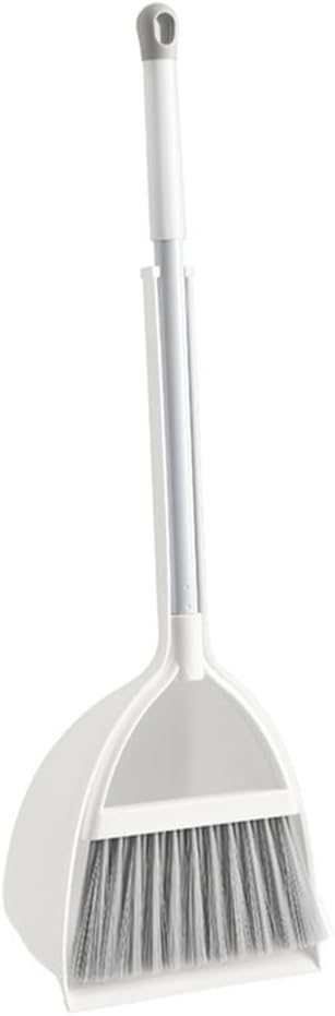 Zerodeko 1 Set Children's Broom Kids Mini Cleaning Toy Small Broom Cleaning Tool Toy Vaccumm Kitchen Dustpan Toys for Kids Broom Brush for Scrubbin Vac White Mop Heavy Toddler Pp