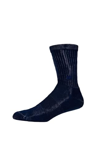 Ethika Men's Crew Sock | Navy Blue Mineral Wash