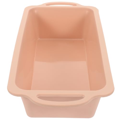 Hemobllo Molde para Pan de Silicona Resistente al Calor con Marco Metálico Reforzado Antiadherente Fácil de Desmoldar y Limpiar para Hornear Pan Tostadas y Pasteles Casa