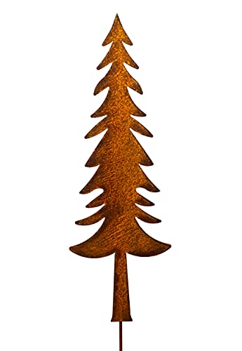 Blümelhuber Fichte Tanne Rost Gartendeko Edelrost Gartenstecker 90cm - Garten Deko Terrassen Deko Balkon Deko Blümelhuber Fichte Tanne Rost Gartendeko Edelrost Gartenstecker 90cm - Garten Deko Terrassen Deko Balkon Deko