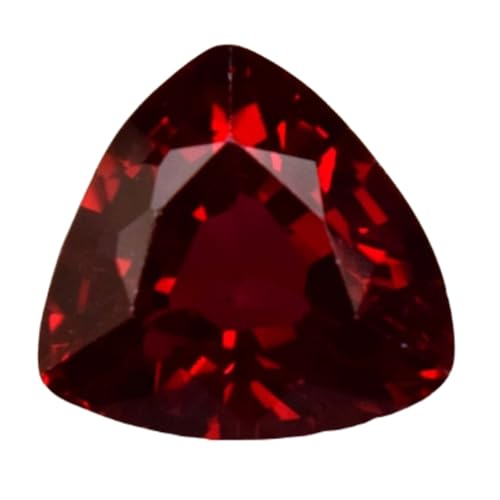 Grenat naturel Trillion pierre en vrac facettée pour fabrication bijoux collier