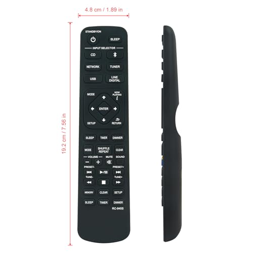 Mando RC-945S para sintonizar y controlar Pioneer XC-HM86D 3