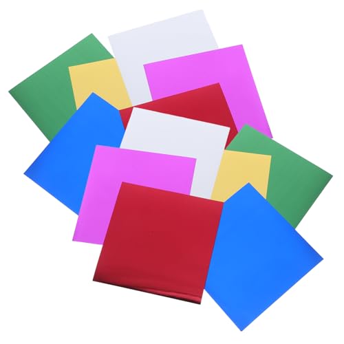 Papier cartonné miroir VILLCASE pour réaliser des décorations de fête