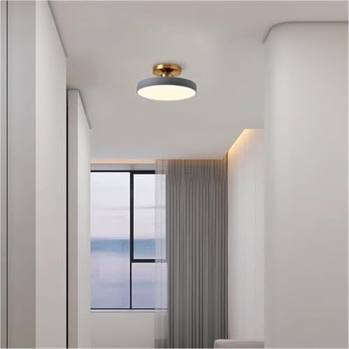 Lámpara de techo redonda LED para dormitorio moderno y pasillos 5