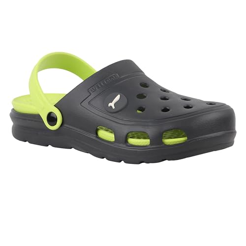Image of Welcome Men's Casual Clogs /Sandals with Adjustable Back Strap for Adult | Comfortable & Light Weight | Stylish & Anti-Skid | Waterproof & Regular Flipflops