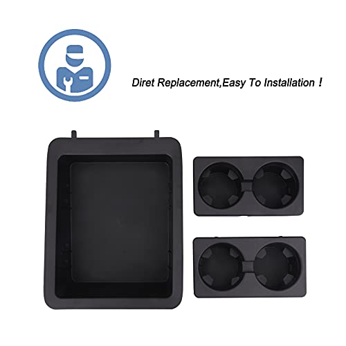 Portavasos para consola central ONER AUTO PARTS Black miniatura 3