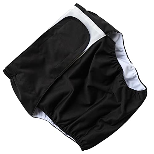 BEALIFE Pantalones de pañales con almohadilla transpirable, ropa interior de incontinencia lavable para personas mayores y discapacitadas, pañales reutilizables de bolsillo para adultos
