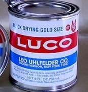 Luco Gold Size - Slow Set Gold Size 8 oz Can (236 mL)