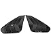 HIGH FLYING 2019-2025 for Toyota RAV4 Car Exterior Accessories Window Scoop Louvers Cover ABS 2PCS (Glossy Black)