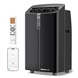 TECXERLLON 16,000 BTU Portable Air Conditioner with App &...
