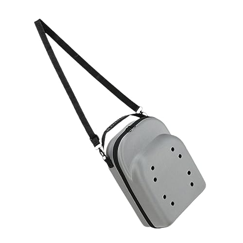 Cabilock Baseball Hat Storage Case Portable Hat Carrier for Travel Baseball Cap Organizer Breathable Cap Storage Bag with Strap