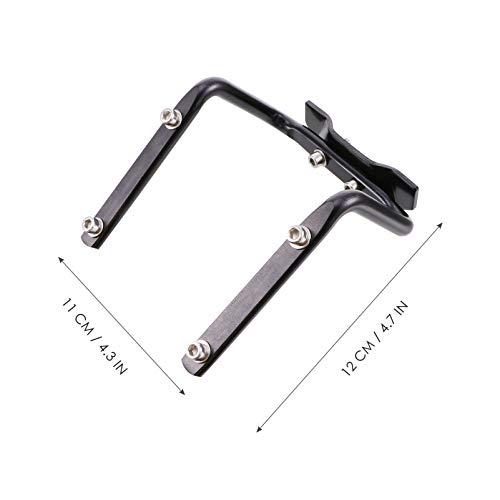 BESPORTBLE Suporte de duas garrafas de água para bicicleta, suporte de liga de alumínio, suporte de